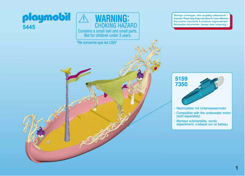 Página 1 del manual Manual de usuario Playmobil 5445