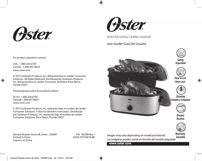 Image de la première page du manuel de l'appareil CKSTRS18-NP
