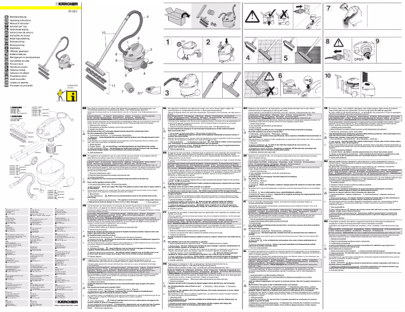 Image de la première page du manuel de l'appareil K2101
