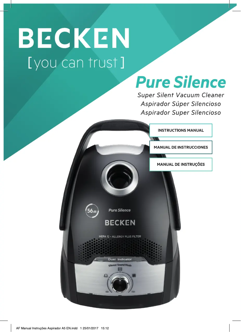 Página 1 del manual Manual de usuario Becken BSSVC3083