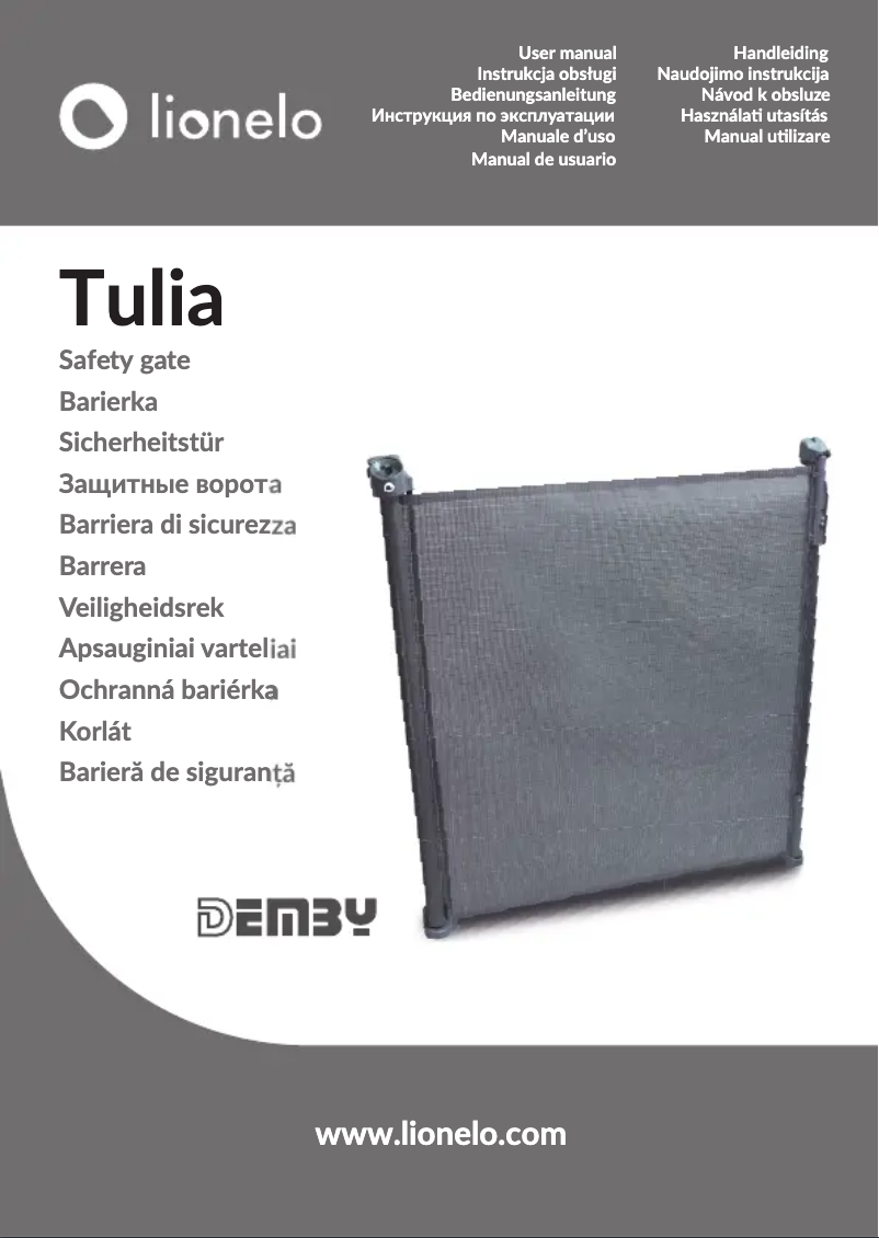 Image de la première page du manuel de l'appareil Tulia