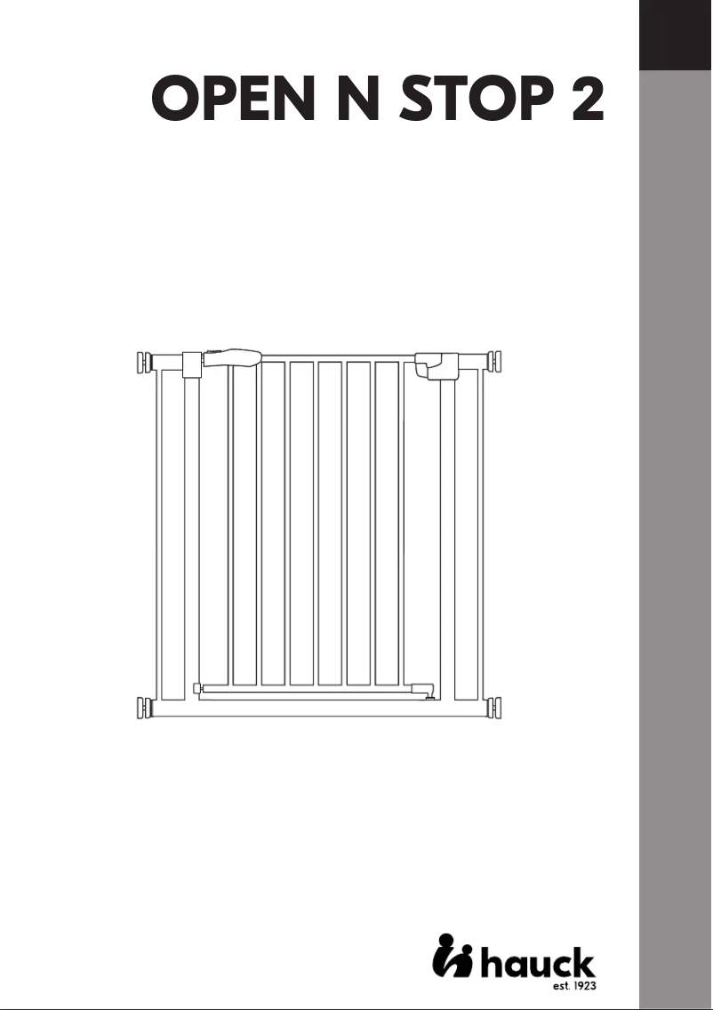 Page 1 de la notice Manuel utilisateur Hauck Open N Stop 2