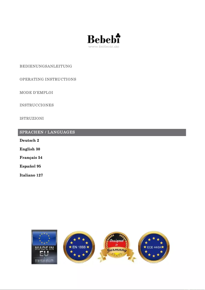 Image de la première page du manuel de l'appareil myVARIO