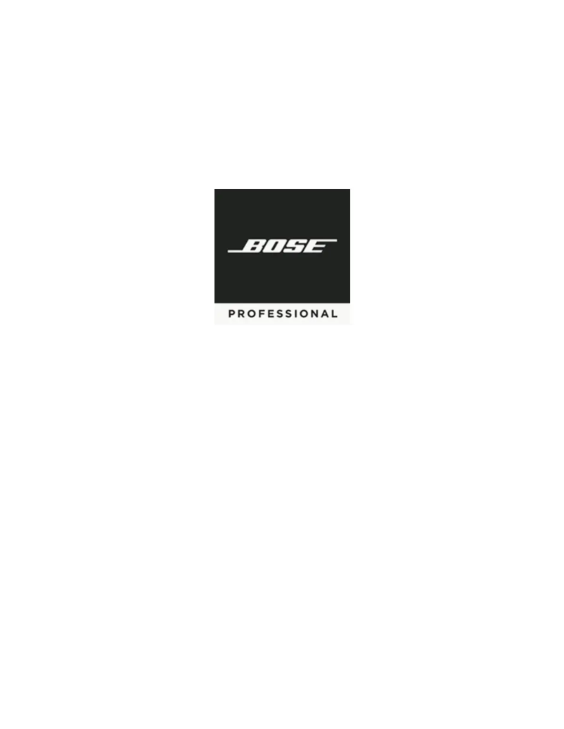 Page n°1 - Manuel utilisateur Bose PowerSpace P4300+