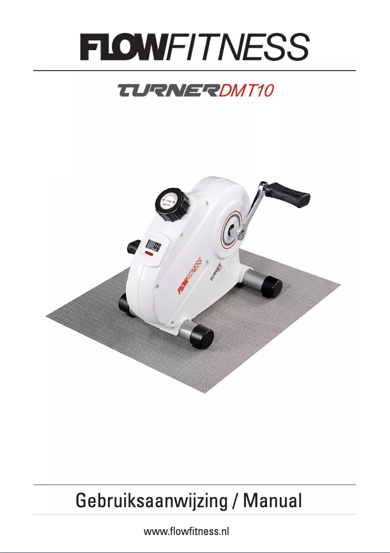 Page n°1 - Manuel utilisateur Flow Fitness Turner DMT10
