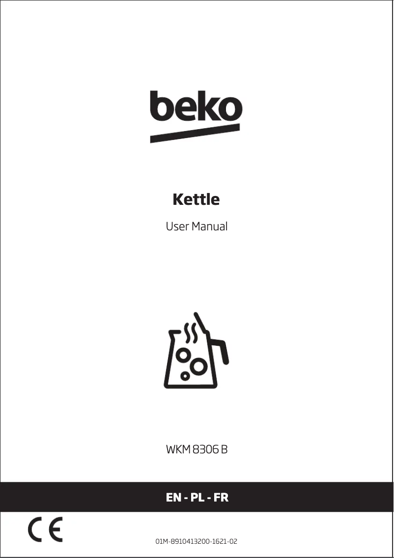 Page n°1 - Manuel utilisateur Beko WKM8306B