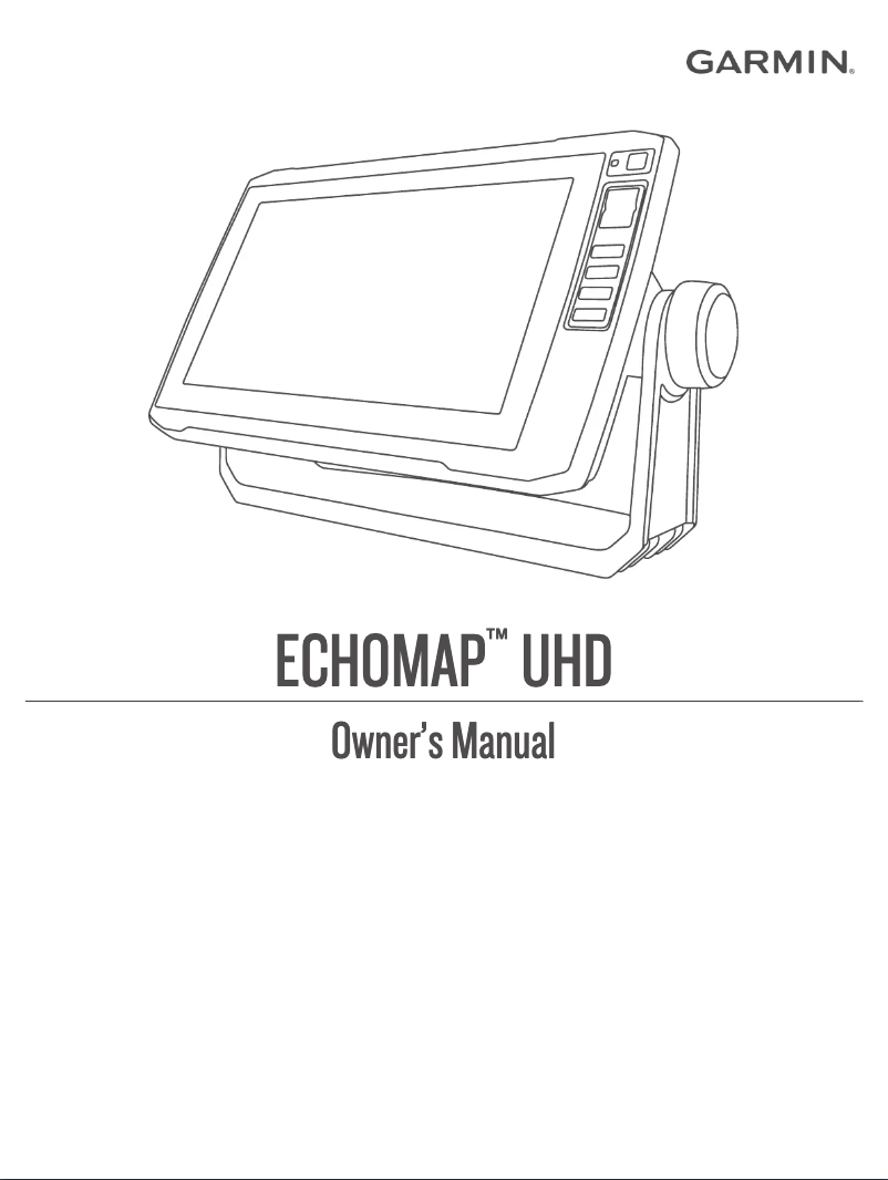 Page n°1 - Mode d'emploi Garmin echoMAP UHD 74sv