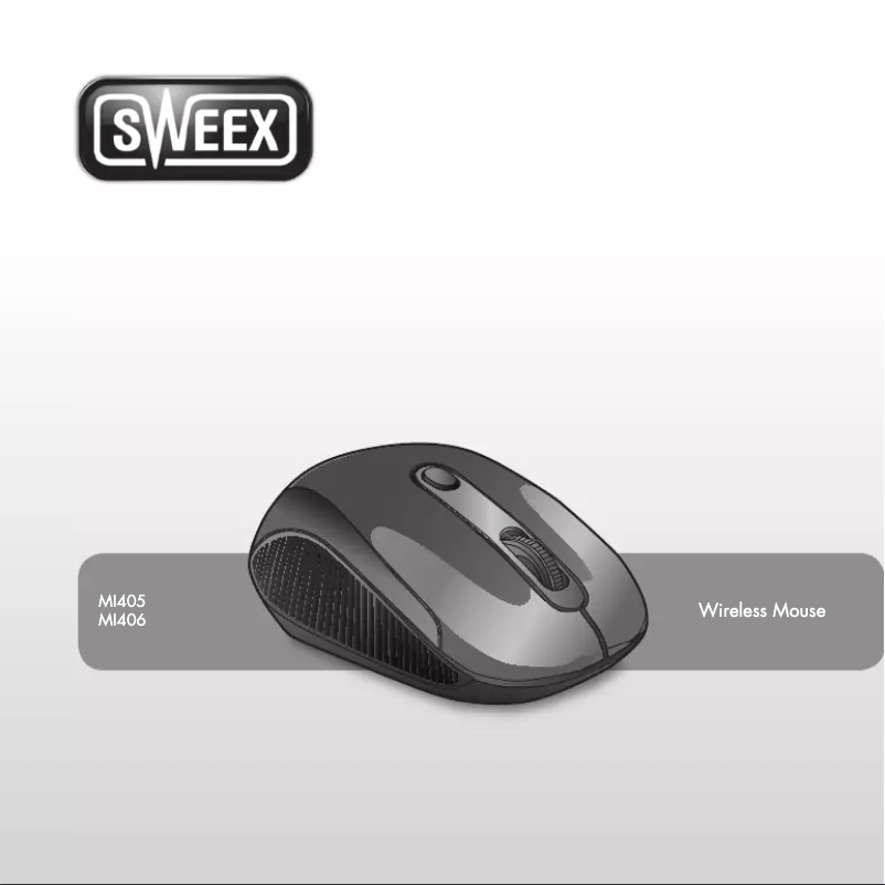 Page 1 de la notice Manuel utilisateur Sweex MI405