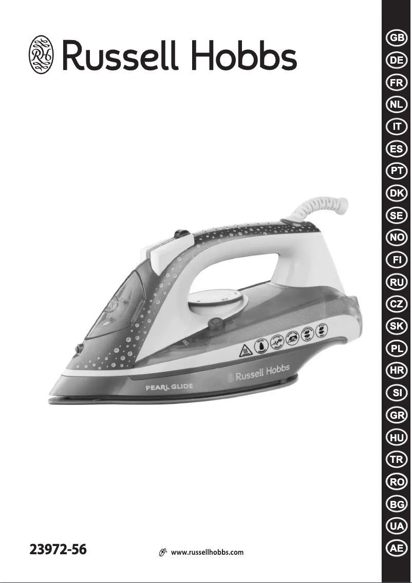 Image de la première page du manuel de l'appareil Pearl Glide 23972