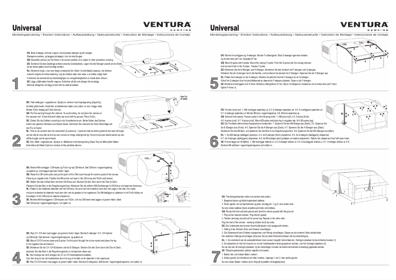 Image de la première page du manuel de l'appareil Universal