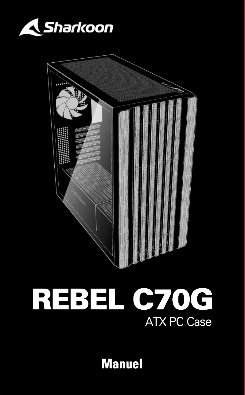 Page n°1 - Manuel utilisateur Sharkoon REBEL C70G