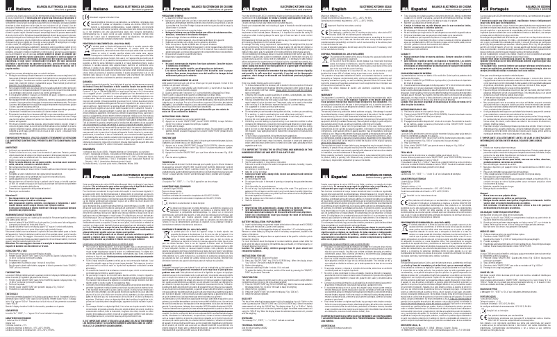 Page 1 de la notice Manuel utilisateur Laica LC99