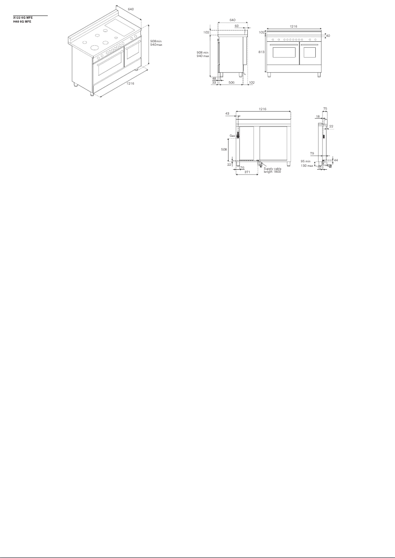 Image de la première page du manuel de l'appareil X122 6G MFE VE