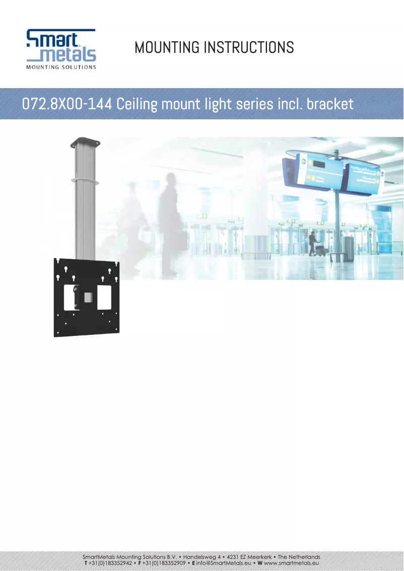 Image de la première page du manuel de l'appareil 072.8200-144