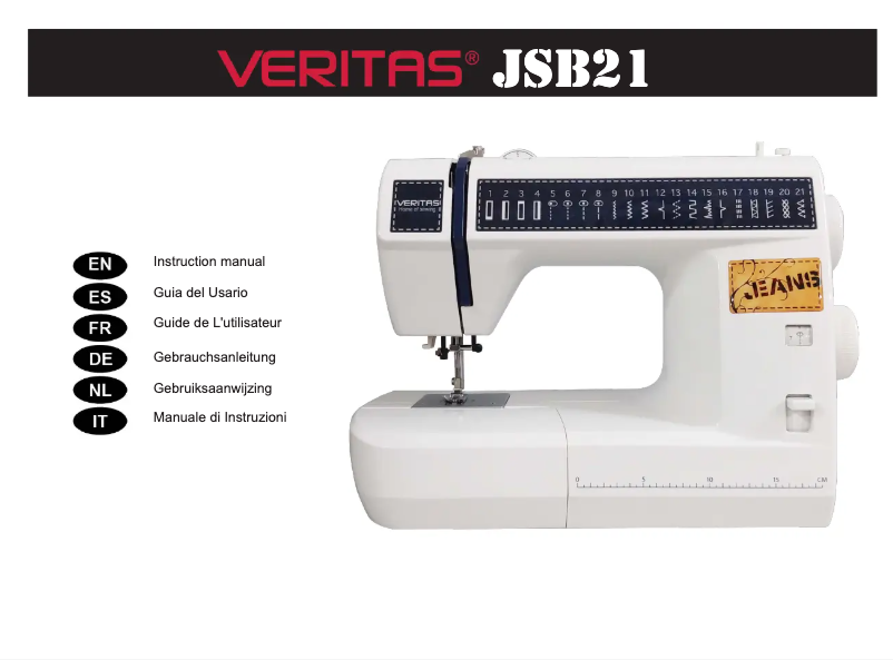 Page 1 de la notice Manuel utilisateur Veritas JSB21