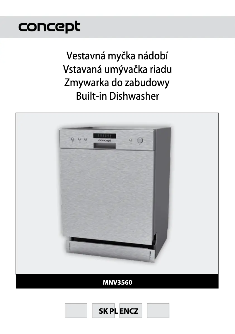 Page 1 de la notice Manuel utilisateur Concept MNV-3560bc