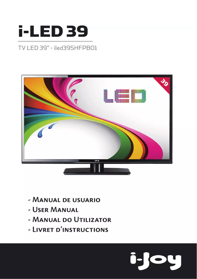 Page n°1 - Manuel utilisateur i-Joy iled39SHFPB01