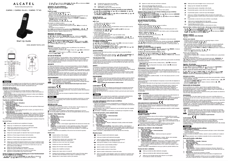 Page n°1 - Manuel utilisateur Mio C250