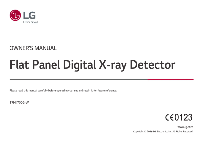 Page 1 de la notice Manuel utilisateur LG 17HK700G