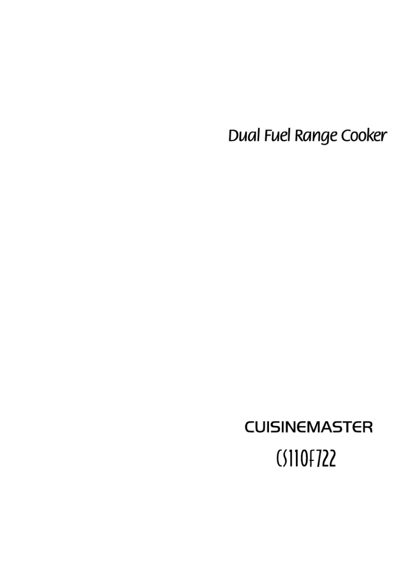 Page n°1 - Manuel utilisateur Leisure Cuisinemaster CS110F722