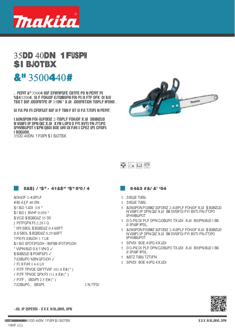 Image de la première page du manuel de l'appareil EA3500S40B