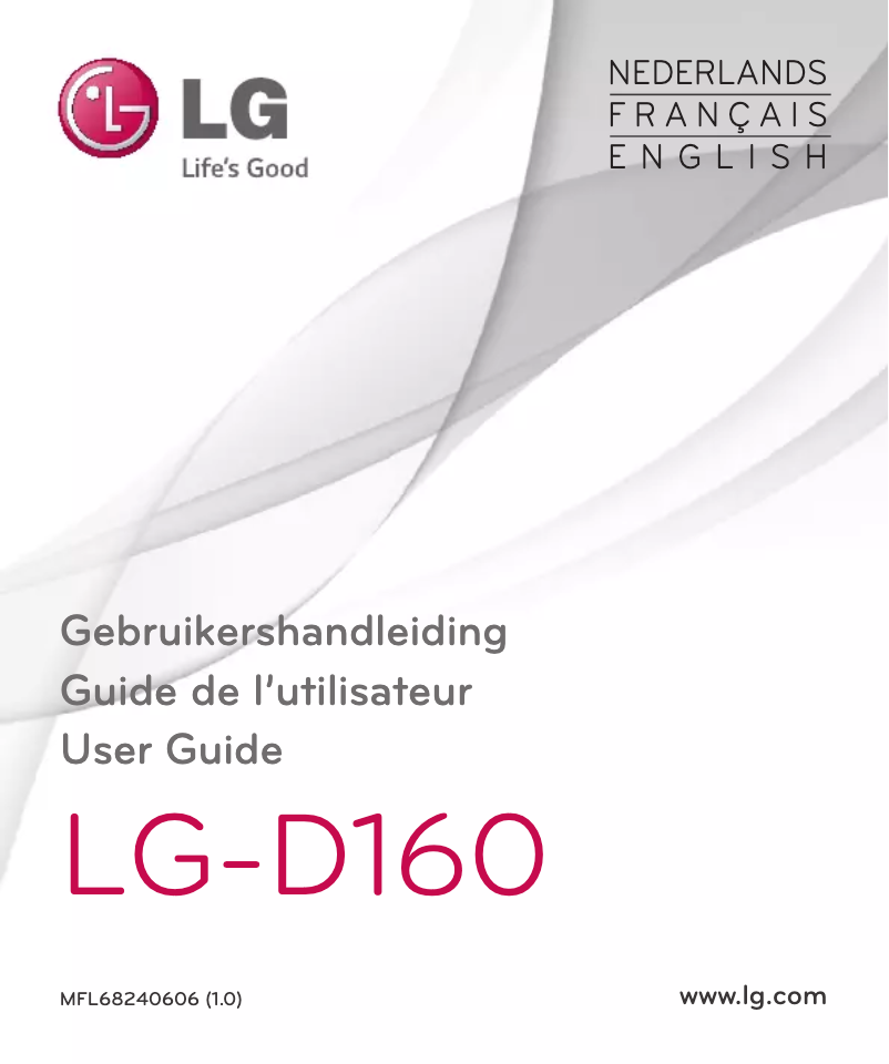 Page n°1 - Manuel utilisateur LG L40 D160