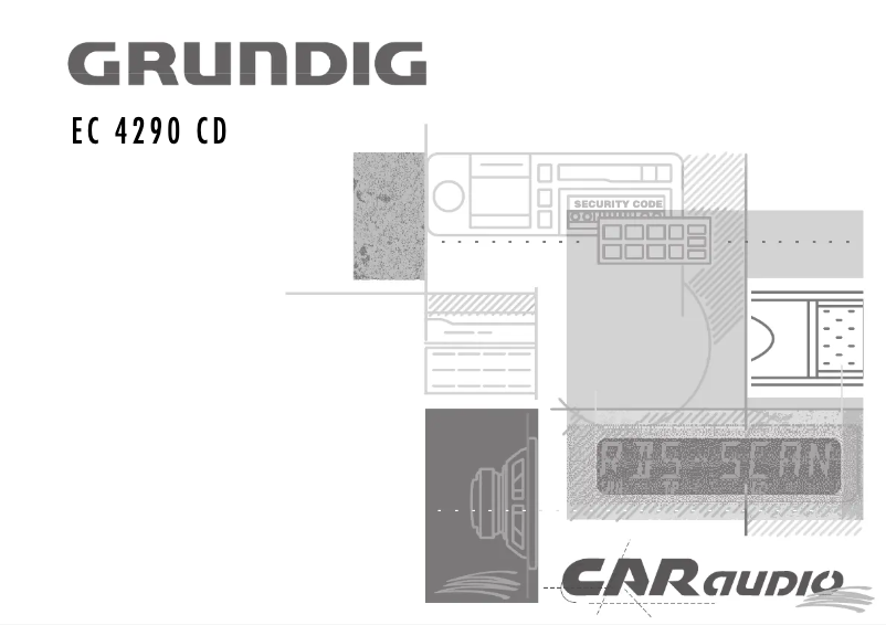 Página 1 del manual Manual de usuario Grundig EC 4290 CD