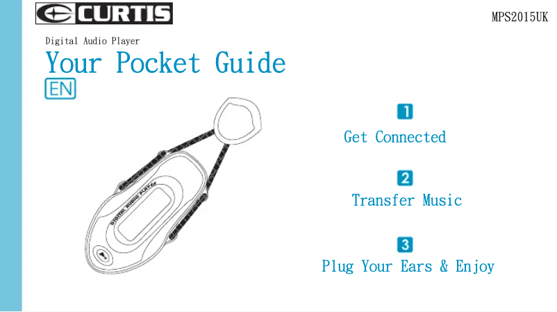 Page 1 de la notice Manuel utilisateur Curtis MPS2015UK