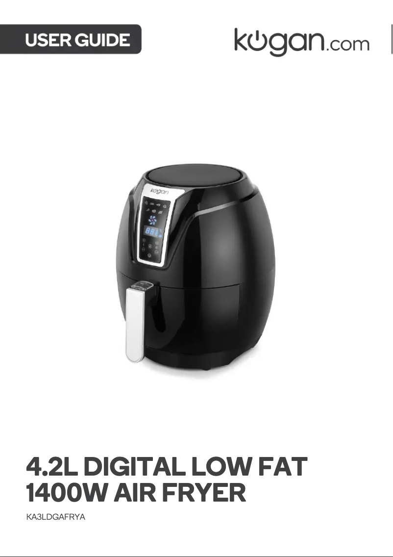 Page n°1 - Manuel utilisateur Kogan KA3LDGAFRYA
