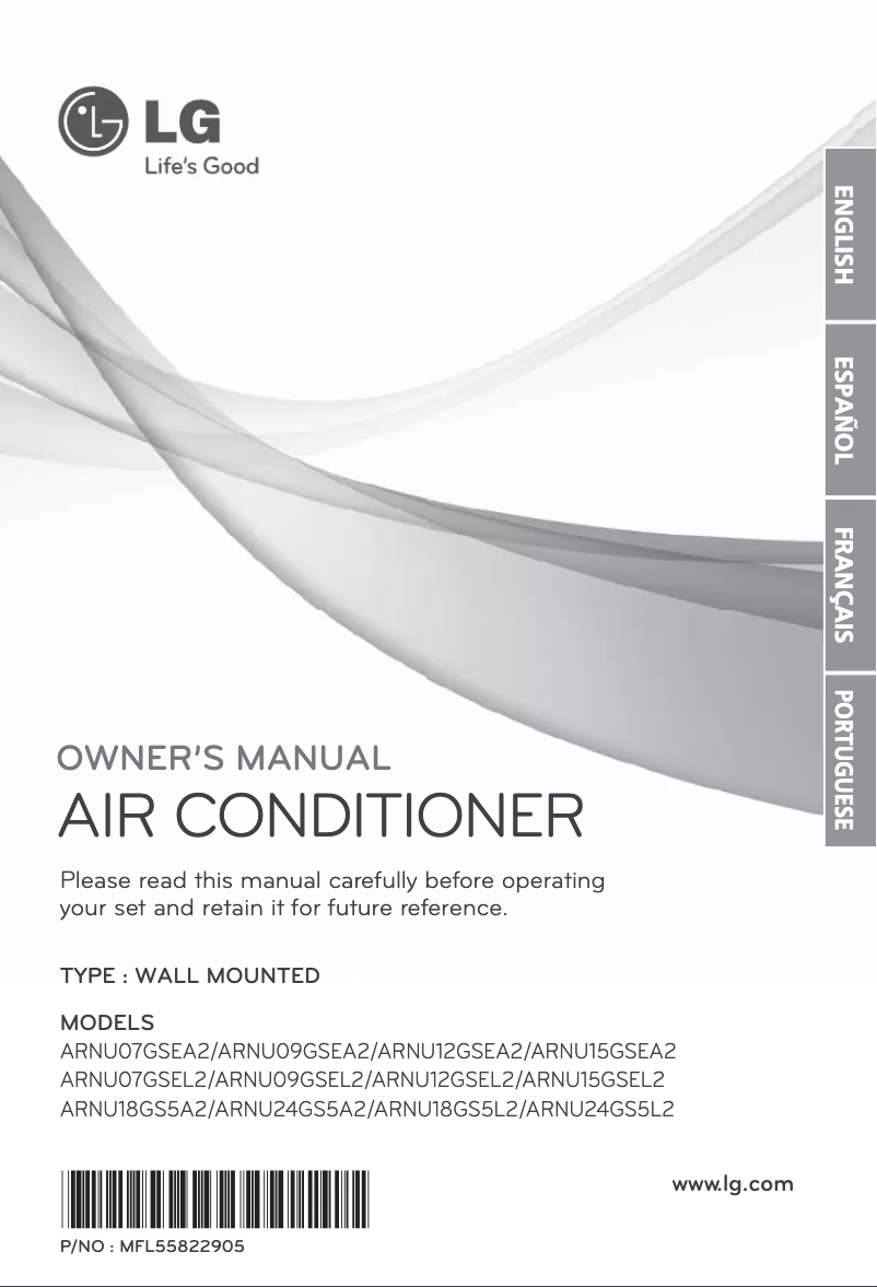 Página 1 del manual Manual de usuario LG ARNU07GSEL2