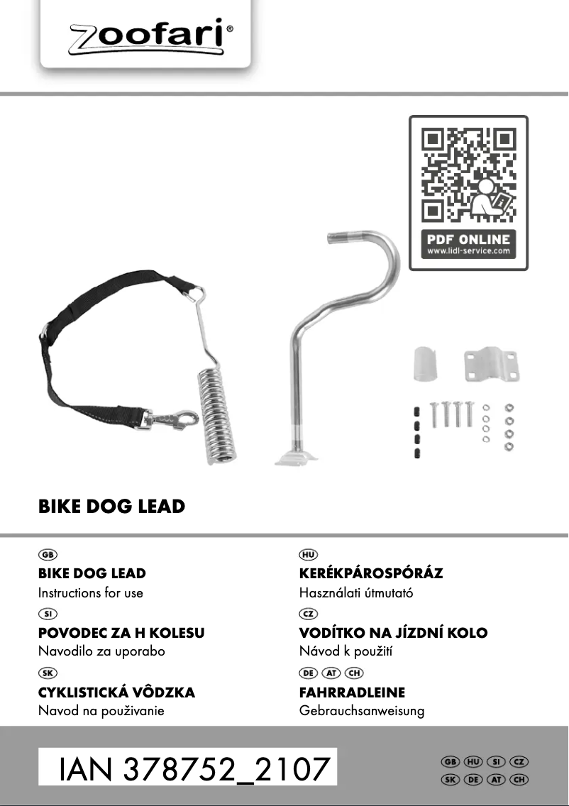 Page n°1 - Manuel utilisateur Zoofari IAN 353158