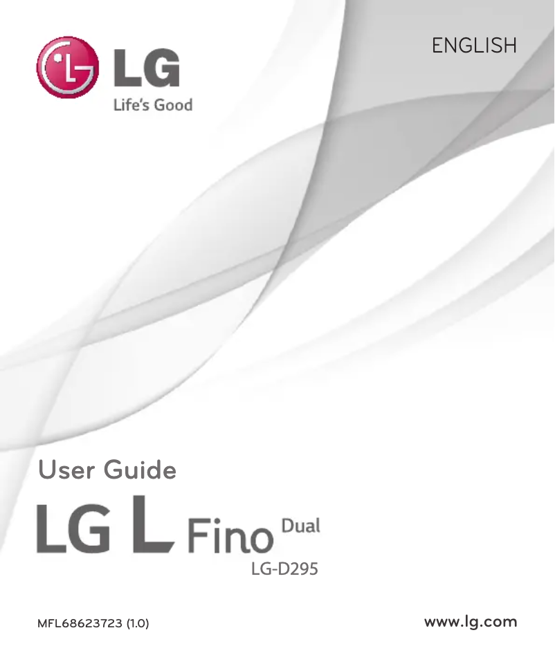 First page image of the manual for G2 Lite
