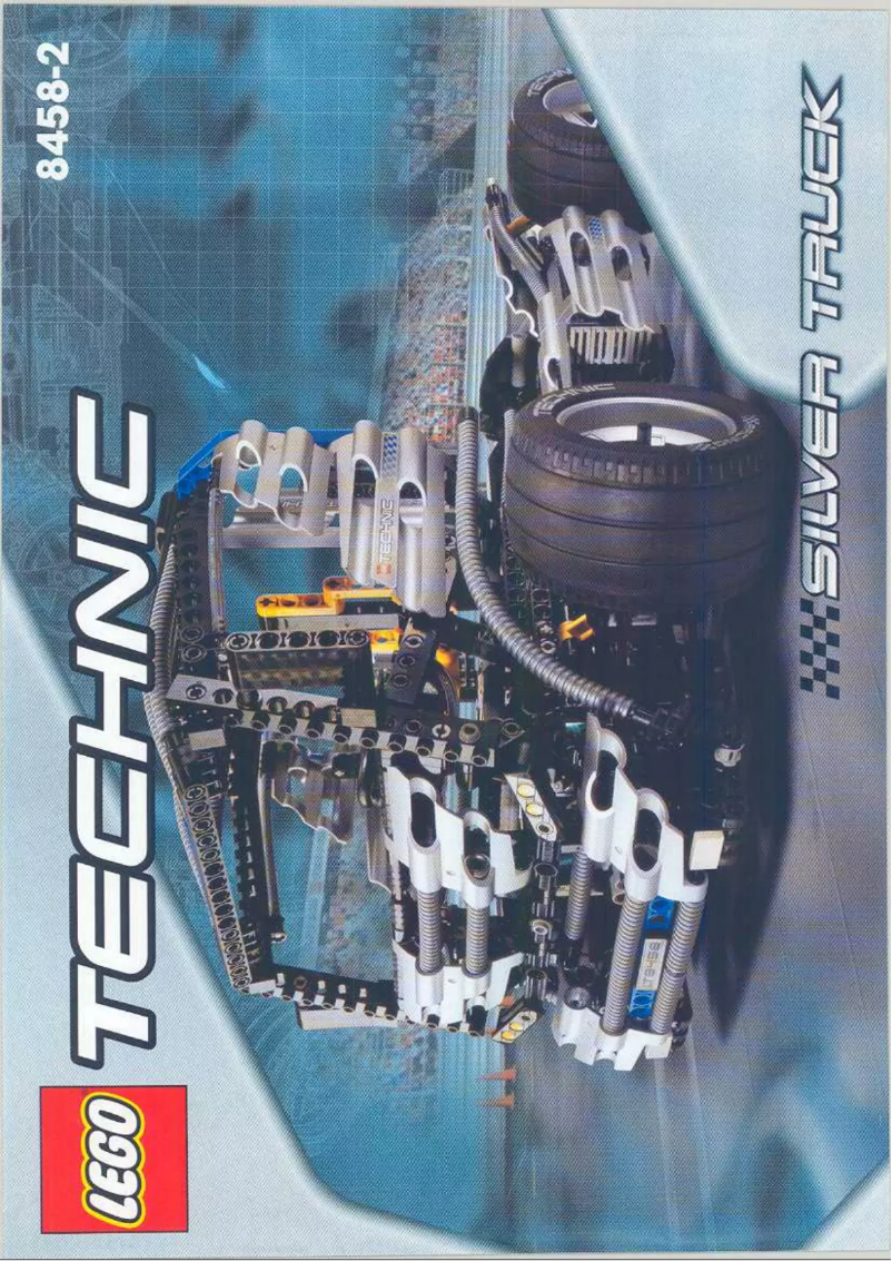 Page n°1 - Manuel utilisateur Lego Technic 8458