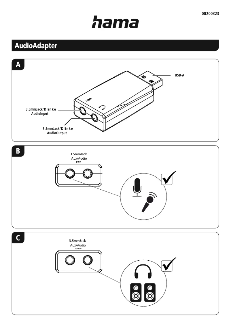 Image de la première page du manuel de l'appareil 00200323