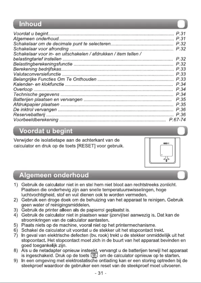 Page 1 de la notice Manuel utilisateur Canon P23-DTS