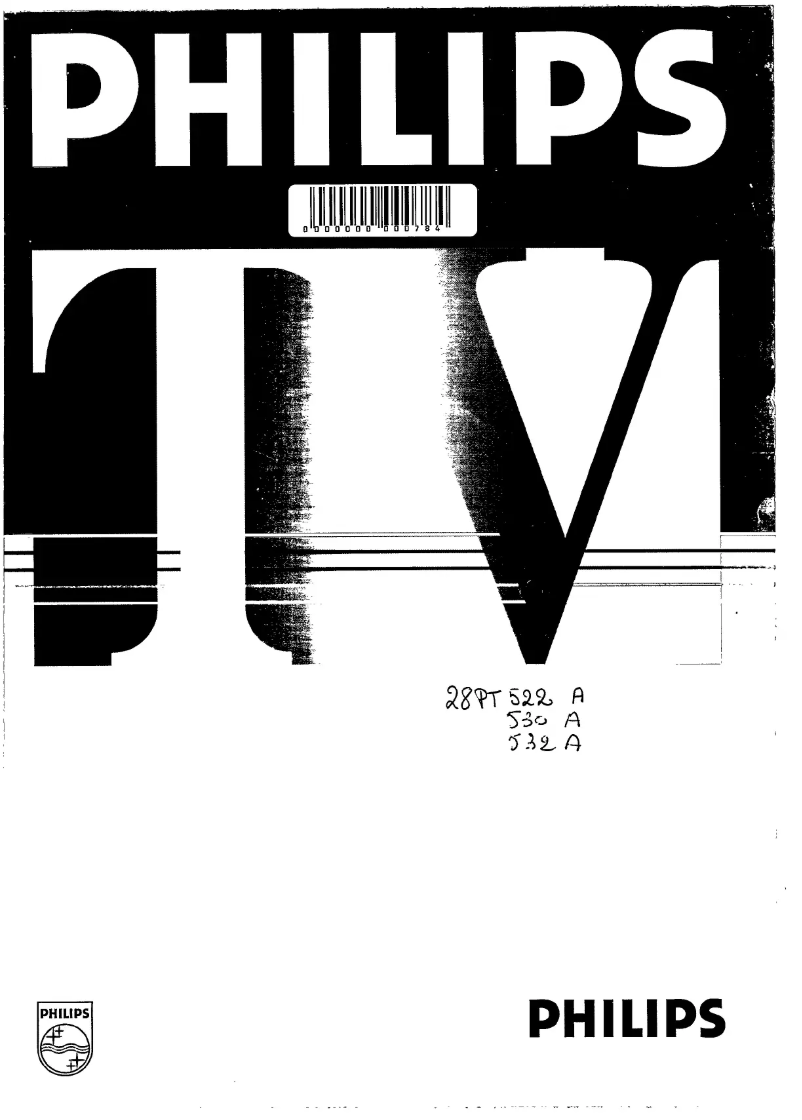 Image de la première page du manuel de l'appareil 28PT530A