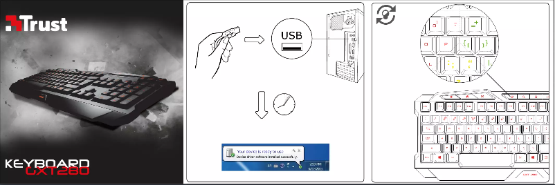 Image de la première page du manuel de l'appareil GXT 280 Sumna