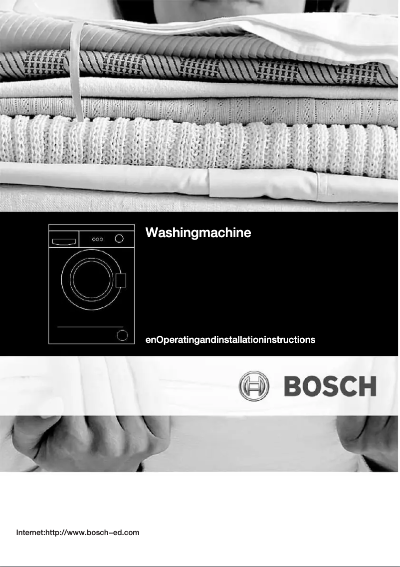 Página 1 del manual Manual de usuario Bosch WAA 24171