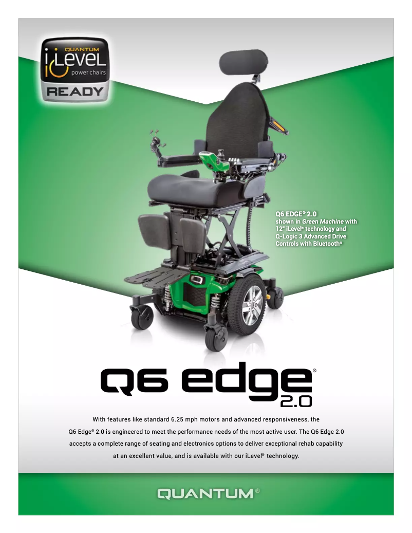 Página 1 del manual Folleto Quantum Q6 Edge 2.0