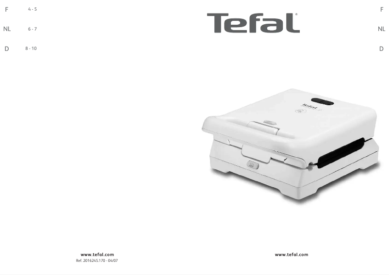 Page n°1 - Manuel utilisateur Tefal Magiclean Colormania WD3111