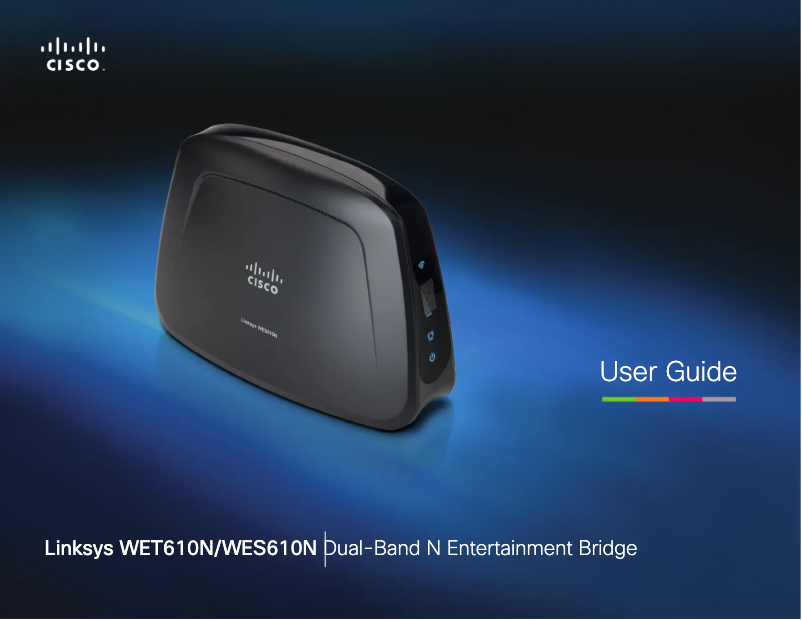Page n°1 - Manuel utilisateur Linksys WES610N Bridge