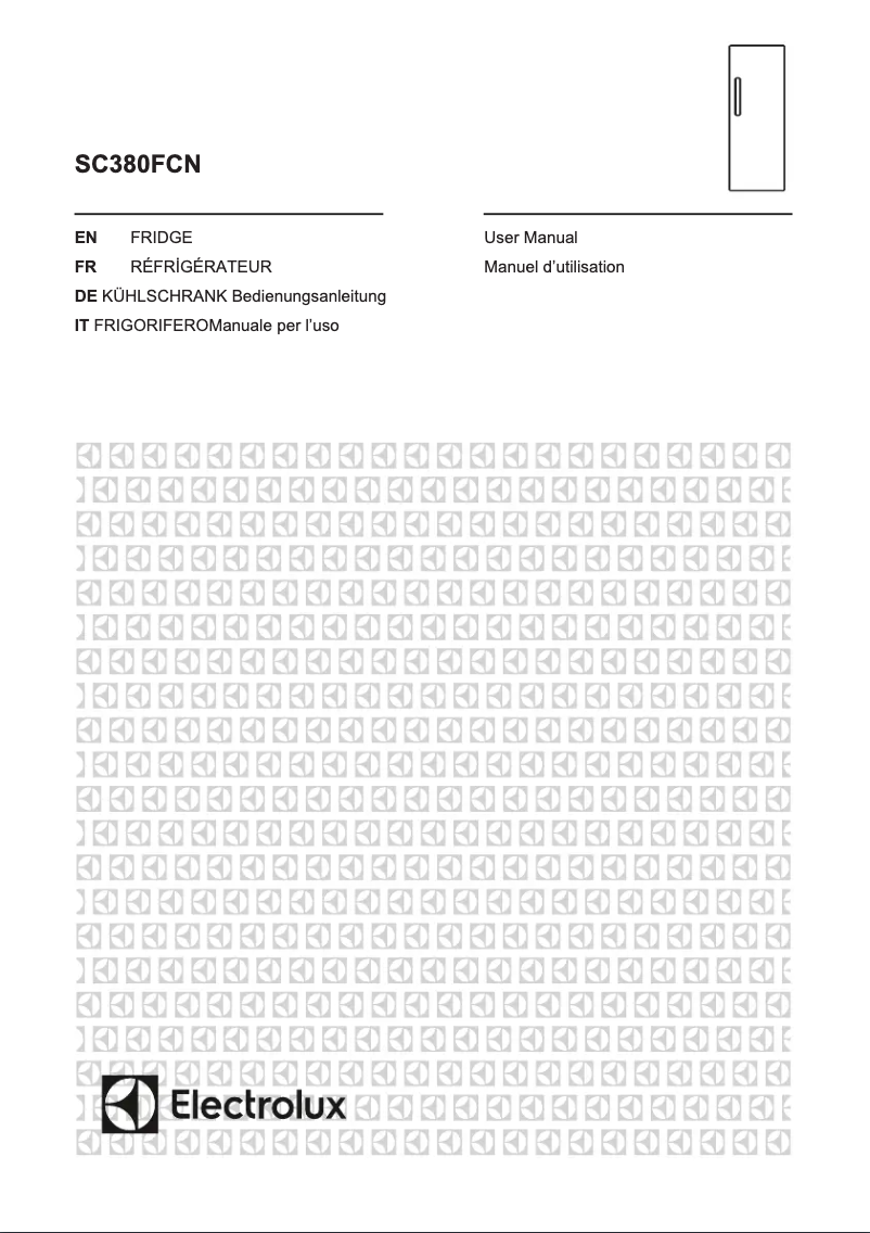 Image de la première page du manuel de l'appareil SC380FCN