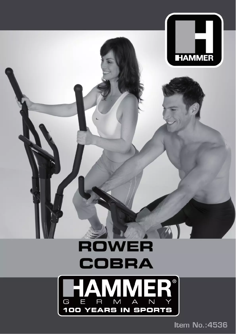 Page n°1 - Manuel utilisateur Hammer Cobra 4536