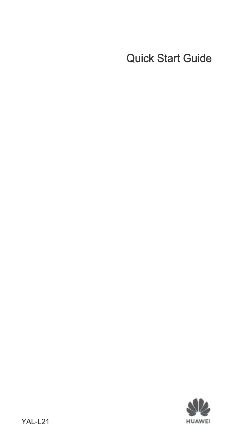 Page 1 de la notice Guide de démarrage rapide Huawei Nova 5T