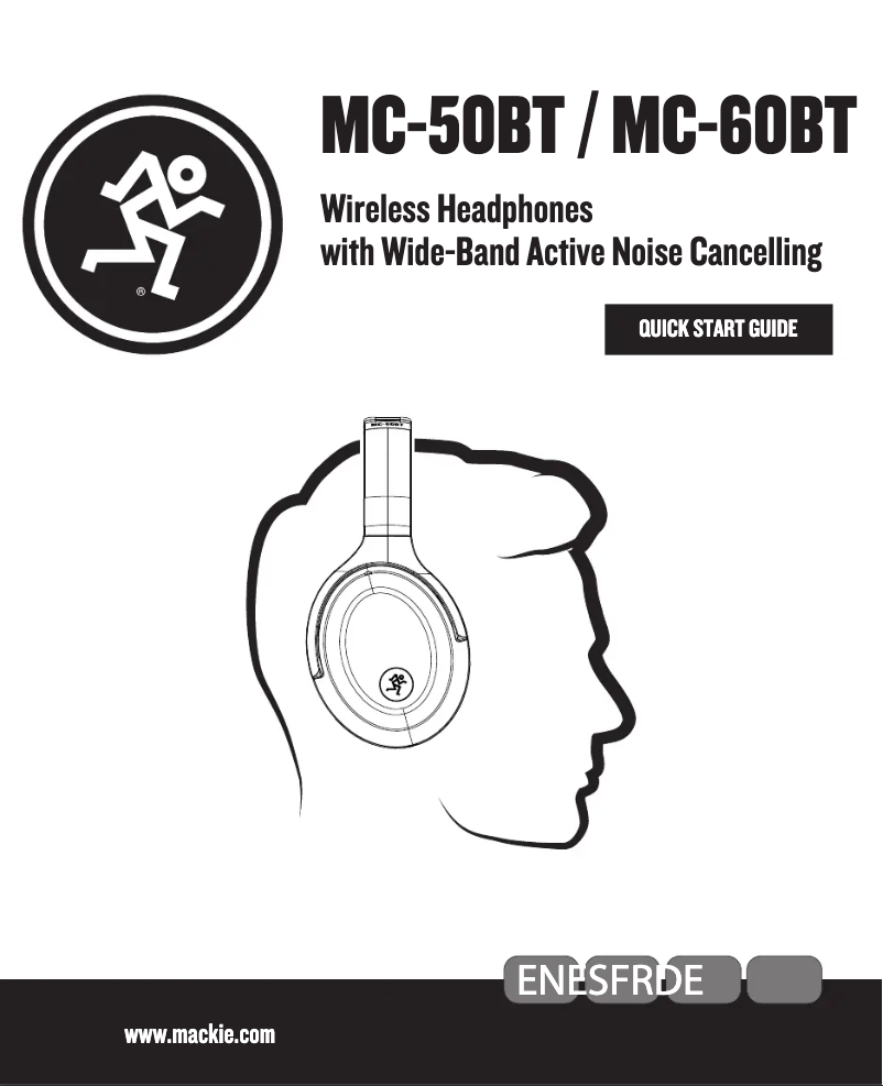 Page n°1 - Guide de démarrage rapide Mackie MC-60BT