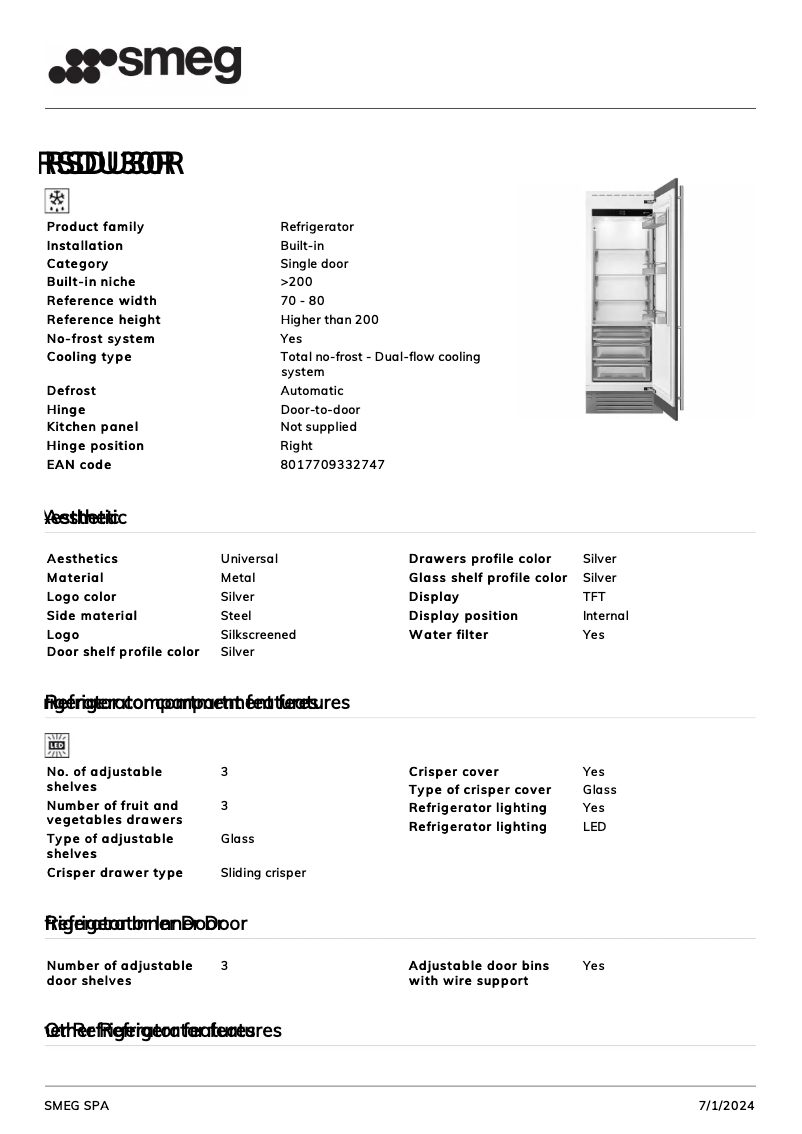 Image de la première page du manuel de l'appareil RSDU30R