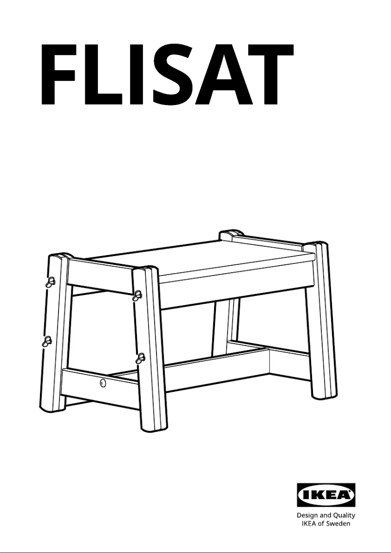 Page 1 de la notice Manuel utilisateur Ikea FLISAT 302.969.67