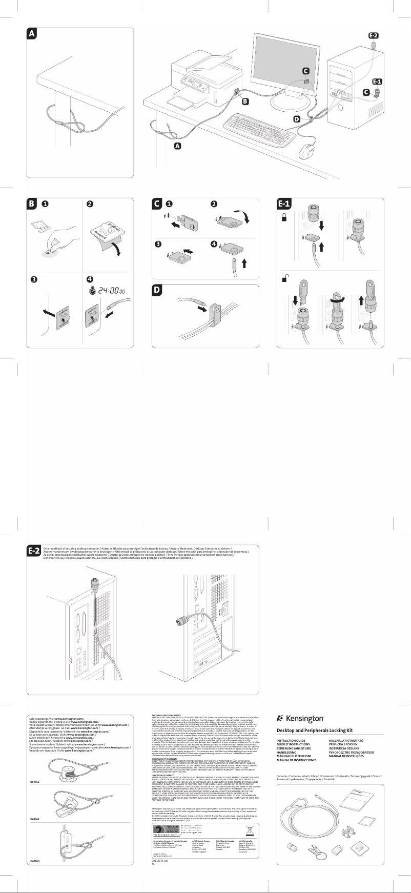Image de la première page du manuel de l'appareil K64615