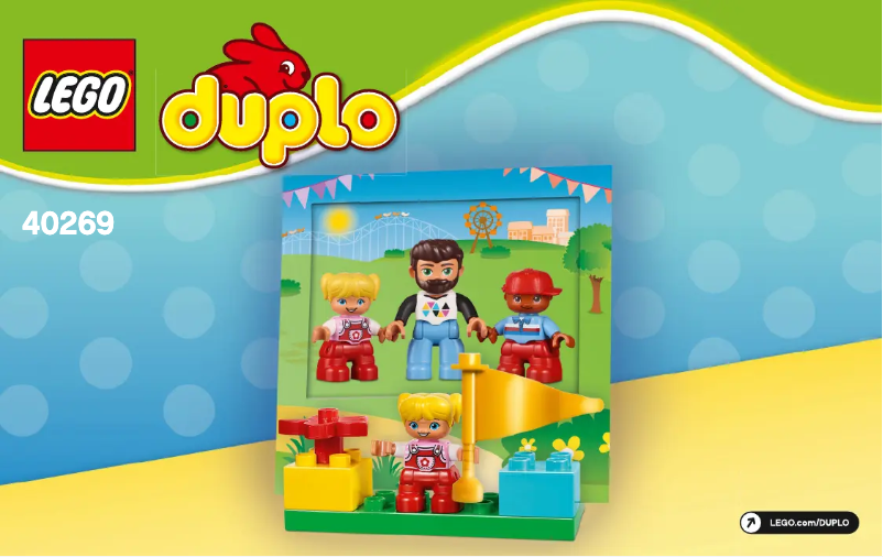 Page 1 de la notice Manuel utilisateur Lego Duplo 40269