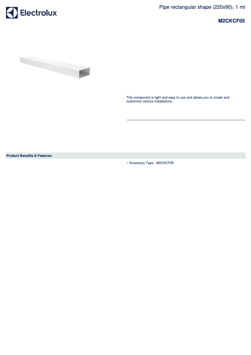 Página 1 del manual Manual de usuario AEG M2CKCF05